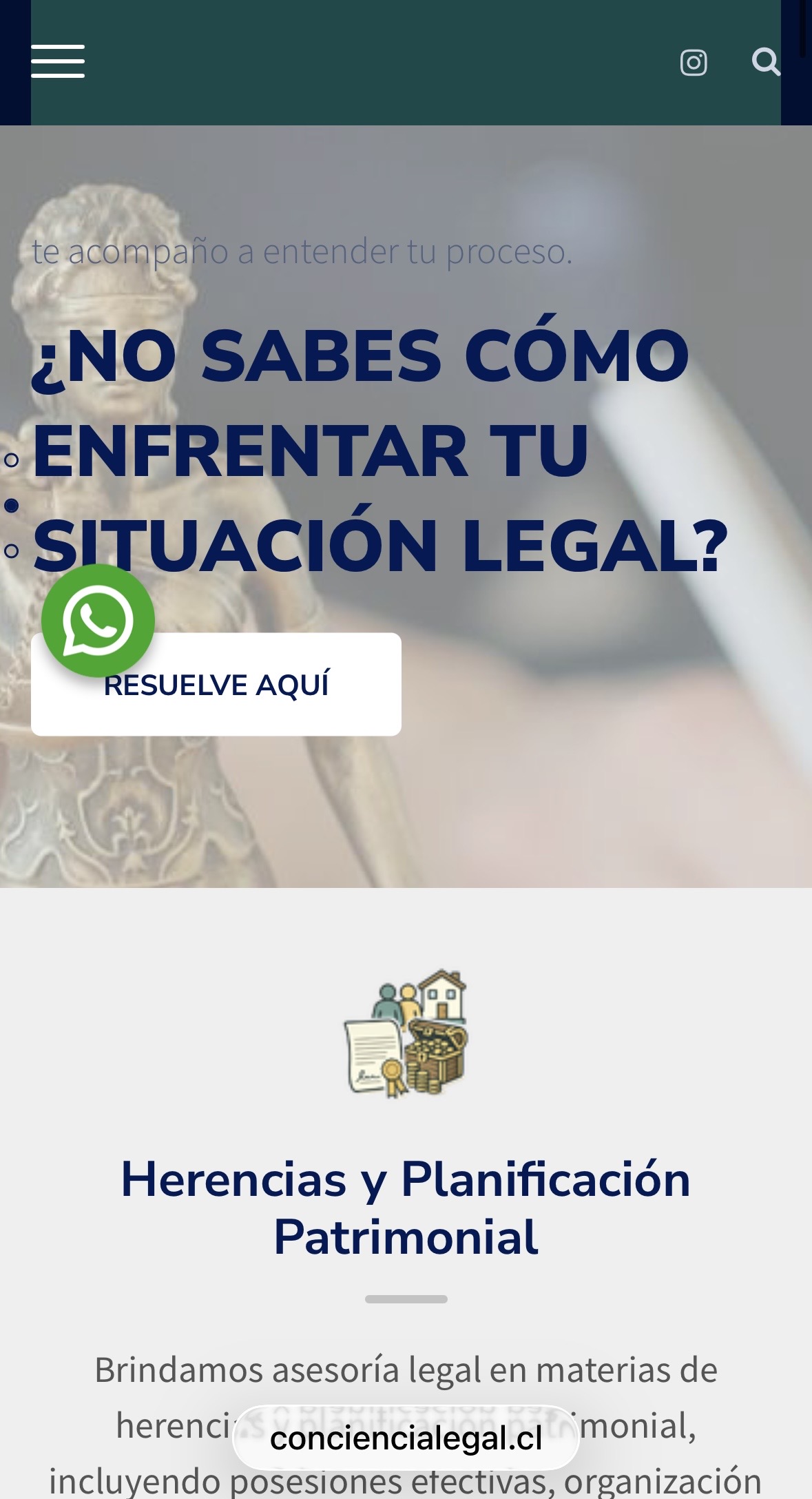 Sitio Conciencia Legal